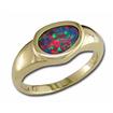 14KY Idaho Opal Triplet Ring : R86TRPL53I