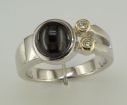 SS/18KY Idaho Triplet/Diamond Ring : RPF042I22MI