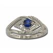14KY Idaho Garnet Dia Ring : RPF059O42CI